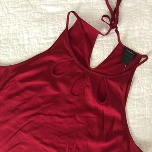 Ann Taylor Key-Hole tank blouse